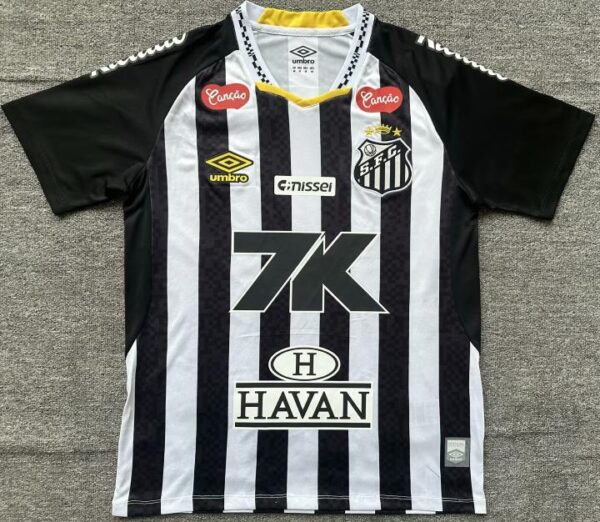 Santos away soccer jersey 2025