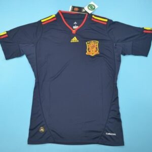 Spain retro soccer jersey World Cup Final 2010