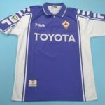 AC Fiorentina retro soccer jersey 1999-2000
