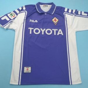 AC Fiorentina retro soccer jersey 1999-2000
