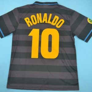 Inter Milan retro soccer jersey UEFA Cup Final 1998 - Image 6
