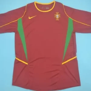 Portugal retro soccer jersey WC 2002