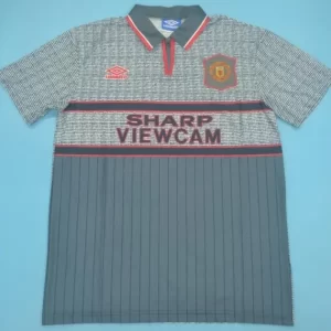 Manchester United away soccer jersey 95-96