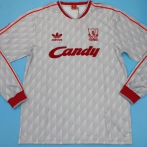Liverpool retro away soccer jersey 1990-1991 - Image 6