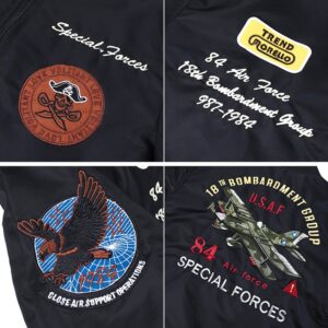 Spectacular Bomber jacket flying bird 2022 - Image 7