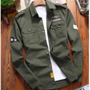 Military armband shirt long sleeve
