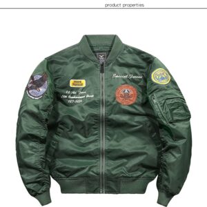 Spectacular Bomber jacket flying bird 2022