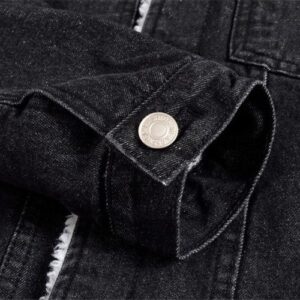 Vintage Jaraguar fleece denim jacket - Image 3