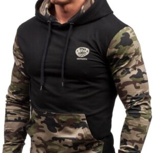 Comfortable California military camo hoodie 2022 - Image 3