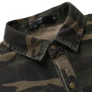Cool Camouflage green army long sleeve shirt 2022 - Image 5