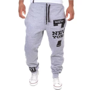 New York printed casual track pants 2022 - Image 3