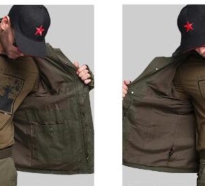 Vintage camo M65 US Air Force military jacket - Image 5