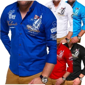 Fashion Royal Yachting shirt long sleeve