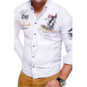 Fashion Royal Yachting shirt long sleeve - Image 3