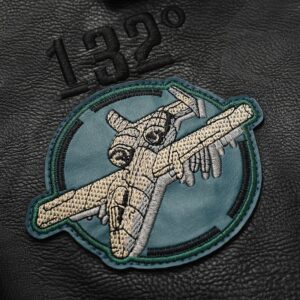 Aeronautica Militare vintage leather jacket - Image 8