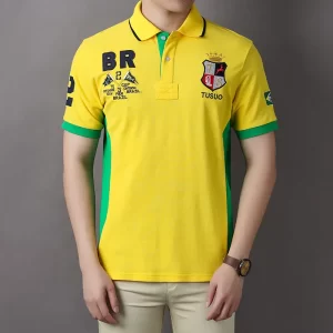 Air Force Brazil Militare polo shirt summer - Image 3