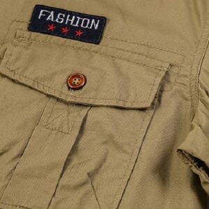 Army military fashion short sleeve shirt AFS Jeep - Image 3