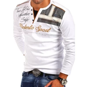 Violento sport long sleeves fall T-shirt 2023 - Image 4