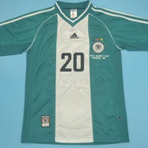 Germany national team soccer jersey retro WC 1998 - Image 9
