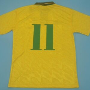 Brazil retro great soccer jersey 1992-1993 - Image 6