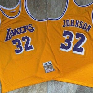 Magic Johnson La Lakers retro NBA jersey 1984-1985