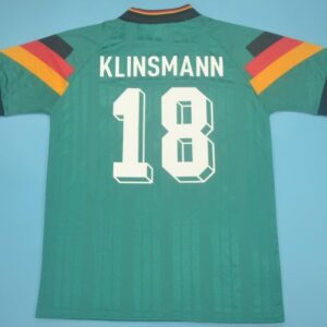 Germany retro soccer jersey Euro 92 - Image 6
