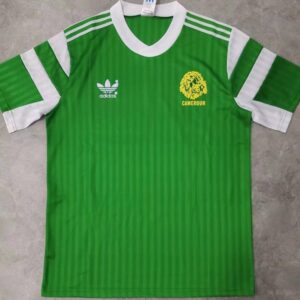 Cameroon retro football shirt World Cup 1990