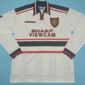 Manchester United retro away soccer jersey 1998-1999 - Image 8