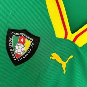 Cameroon retro soccer jersey WC 98 - Image 3