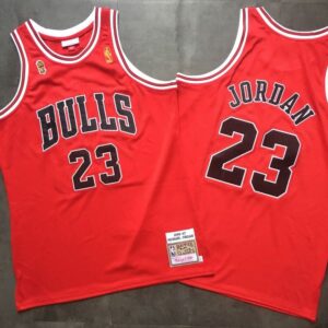 Michael Jordan Chicago Bulls NBA Finals jersey 1997