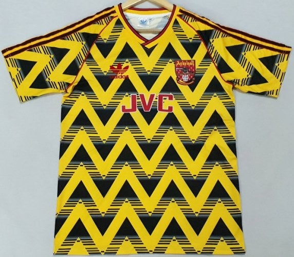 Arsenal FC away retro soccer jersey 1991-1992