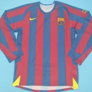 FC Barcelona retro soccer jersey CL 2006 - Image 7