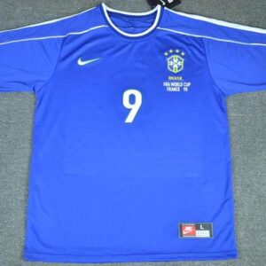 Sexy Brazil retro away soccer jersey World Cup 1998