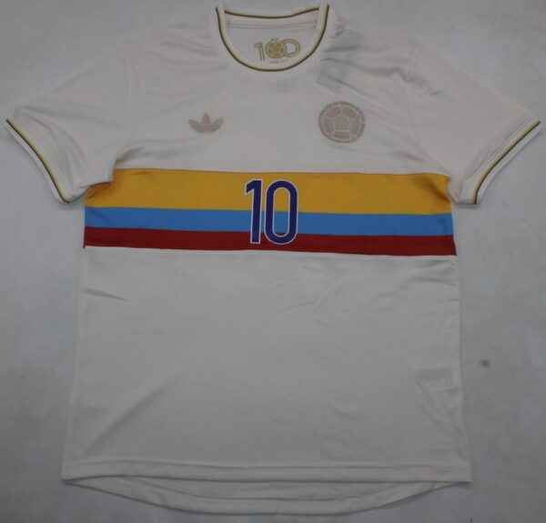 Colombia centenary football jersey 2024