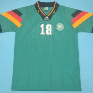 Germany retro soccer jersey Euro 92 - Image 5