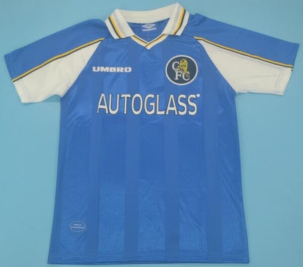 Chelsea charming retro soccer jersey 1997-1998