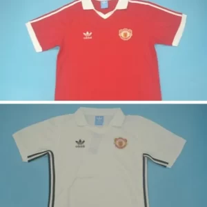 Manchester United retro soccer jersey 1980-1981