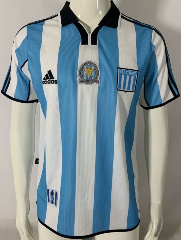 Racing Club Avellaneda soccer jersey 2000-2001