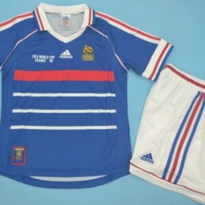 France national team retro soccer jersey World Cup 98 - Image 16