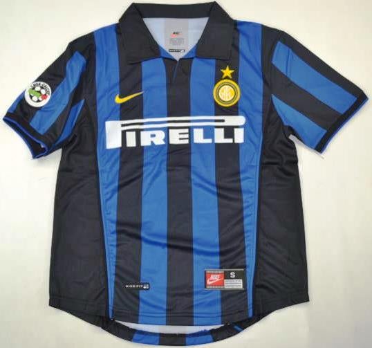 Retro Inter Milan soccer jersey 1998
