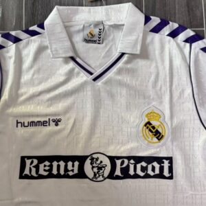 Real Madrid vintage soccer jersey 1989-1990 - Image 3