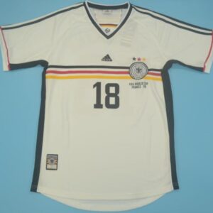 Germany national team soccer jersey retro WC 1998 - Image 5