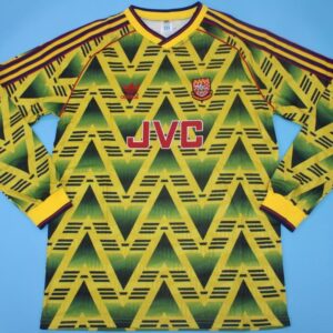 Arsenal FC away retro soccer jersey 1991-1992 - Image 8
