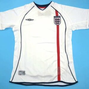 England national team retro soccer jersey WC 2002
