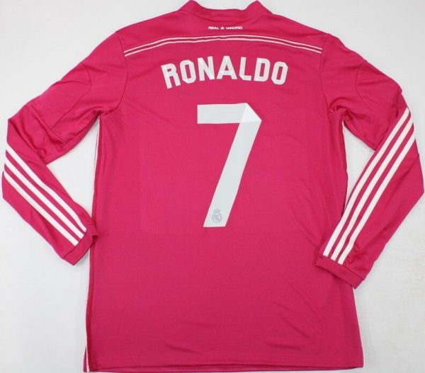 Real Madrid pink away jersey 2014-2015