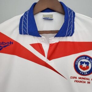 Chile retro soccer jersey World cup 1998 - Image 11
