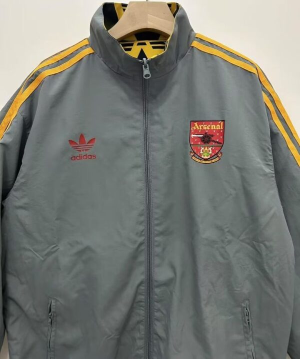 Arsenal 1991/92 Reversible Jacket – Iconic "Bruised Banana" Retro Design