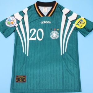 Germany national team retro soccer jersey Euro 1996 - Image 13