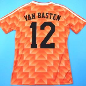 Holland (Netherlands) Men's Retro Soccer Jersey Euro 1988 - Image 6