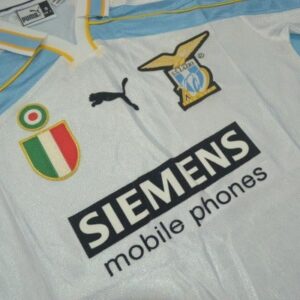 Lazio Roma rétro soccer jersey 2000-2001 - Image 3